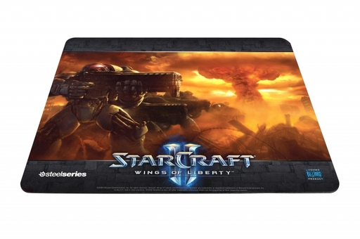 StarCraft II: Wings of Liberty - Новый SteelSeries QcK: в цветах Starcraft II